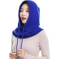 thumbnail image 6 of Wipya Winter Knitted Balaclava for Men and Women Windproof Fleece Lined Neck Warmer Hat and Scarf for Outdoor Ski Snow Sports Navy, 6 of 6