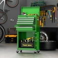 thumbnail image 2 of SOLAURA 5-Drawer Rolling Tool Chest with Detachable Top Box, Metal Tool Box with Wheels, Lockable Storage Cabinet for Warehouse, Garage, Workshop, Barbershop, Green, 2 of 9