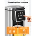 thumbnail image 3 of Karosie K Cup Coffee Maker with Strong Brew Setting, 50oz Removable Tank, 6-14 oz Brew Sizes Hot & Iced Coffee Machine for K-Cup and Grounds, Descali, 3 of 7