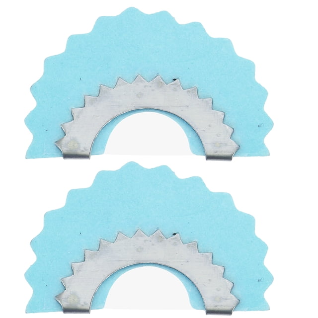 Miangastore Bird Whistle Metal 2Pcs 1.1x0.7x0.04in
