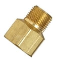 thumbnail image 6 of Farfi Metal Brass 3/8inch Male to 1/2 inch Female Pipe Fitting Adapter Screw Connector, 6 of 6