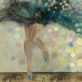 thumbnail image 2 of Wilson, Aimee 15x15 Gold Ornate Wood Framed with Double Matting Museum Art Print Titled - Feels Good II, 2 of 4
