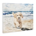 thumbnail image 2 of Stupell Industries Eclectic Ocean's Best Friend Pup Canvas Art, 48 x 36, by Svetlana Aleynikova, 2 of 8