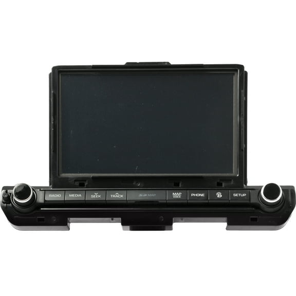 Restored 2017-18 Hyundai Elantra AM FM Radio BT Media Player GPS Navigation 96560F2110UAT (Refurbished)