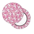 thumbnail image 2 of KLL Cute Rabbit Round Bar Chair Cushion Cover 12 inch ,Bar Stool Protector with Elastic, Soft Washable, 2 of 6