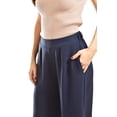 thumbnail image 4 of Pantalon de pierna ancha Roman Fashion / Juvenil, 9202 (Azul marino) azul marino M, 4 of 5