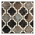 thumbnail image 2 of Superior Viking Trellis Indoor Large Area Rug, 5' x 5' Square, Chocolate, 2 of 8