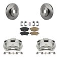 thumbnail image 1 of Transit Auto Front Disc Brake Caliper Rotors and Ceramic Pads Kit for Car 2013-2014 Chevrolet Sonic RS KC8-100632N, 1 of 11