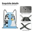 thumbnail image 4 of Netaao Bluey for Drawstring Backpack Bag Sport Gym Sackpackfor Sports, Gym, Travel, Swimming, Beach-Medium, 4 of 6