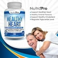 thumbnail image 2 of Healthy Heart - Heart Health Support Supplements. Artery Cleanse & Protect. Supports Cholesterol Lowering By NutraPro, 2 of 8