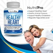 Healthy Heart - Heart Health Support Supplements. Artery Cleanse & Protect. Supports Cholesterol Lowering By NutraPro