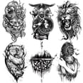 thumbnail image 2 of Tatuaje Pegatinas 6uds Likrtyny  Libre de BPA, 2 of 2