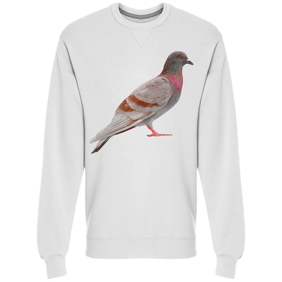 Grey Pigeon  Sweatshirt Men -Image by Shutterstock, Male Medium