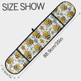 thumbnail image 3 of Dailycode Double Sided Oven Mitt with Loop Heat Resistant Kitchen Long Potholders 7" x 35" Cute Funny Bee, 3 of 6
