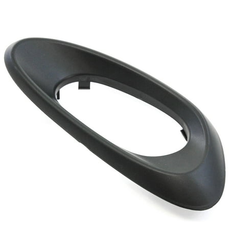 Passenger Right Door Panel Door Handle Inside Trim Bezel Compatible with Trailblazer 2002-2009 Right Passenger Side RH Black ()