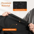 thumbnail image 4 of Lifewit 120L Ertra Large Storage Duffle Bag for Traveling, Folable Moving Bags with Zippers and Handles, Heavy Duty Storage Bags Big Totes for Travel, Camping, Storage Bins with Lids for Luggage, 4 of 9