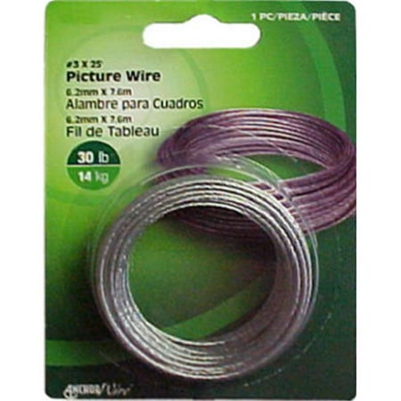 Wide Hanging - The Hillman Group 121110 Picture Hanging Wire