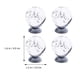 thumbnail image 4 of 4 pomos de cristal para puerta, tiradores de armario, cajones y puertas., 4 of 6