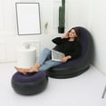 thumbnail image 4 of Comfortable Flocks Inflatable Footrest Stool With Nonslip Base Lounges Recliner for Outdoor Use, 4 of 8