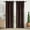 Brown, variant on XUEYU Blackout Curtains 2 Panels, 100% Full Light Blocking Window Curtains, Grommet Energy Efficient Drapes for Bedroom Living Room, 42x72 Inch, Black