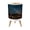 Color 2, variant on Small Trash Can with Lid San Francisco skyline Bay Bridge sunset California 1.8 Gallon Dog Proof Trash Can Round Garbage Can Waste Bin Wastebasket for Bathroom Bedroom Living Room