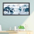 thumbnail image 4 of Cuadros Decorativos Paisaje impreso punto de cruz bordado DIY 11CT decoración (FJ0746 150x68CM) Wdftyju embutido en tela, 4 of 9