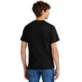 thumbnail image 4 of Hanes - 100% Cotton Men Essential-T T-Shirt | 5 oz. Classic Fit Width, Rib Collar | Men’s Short Sleeve Crew Neck Tee | Mix Color Bulk - 12 Pack Tees | Size 4X-Large, 4 of 5