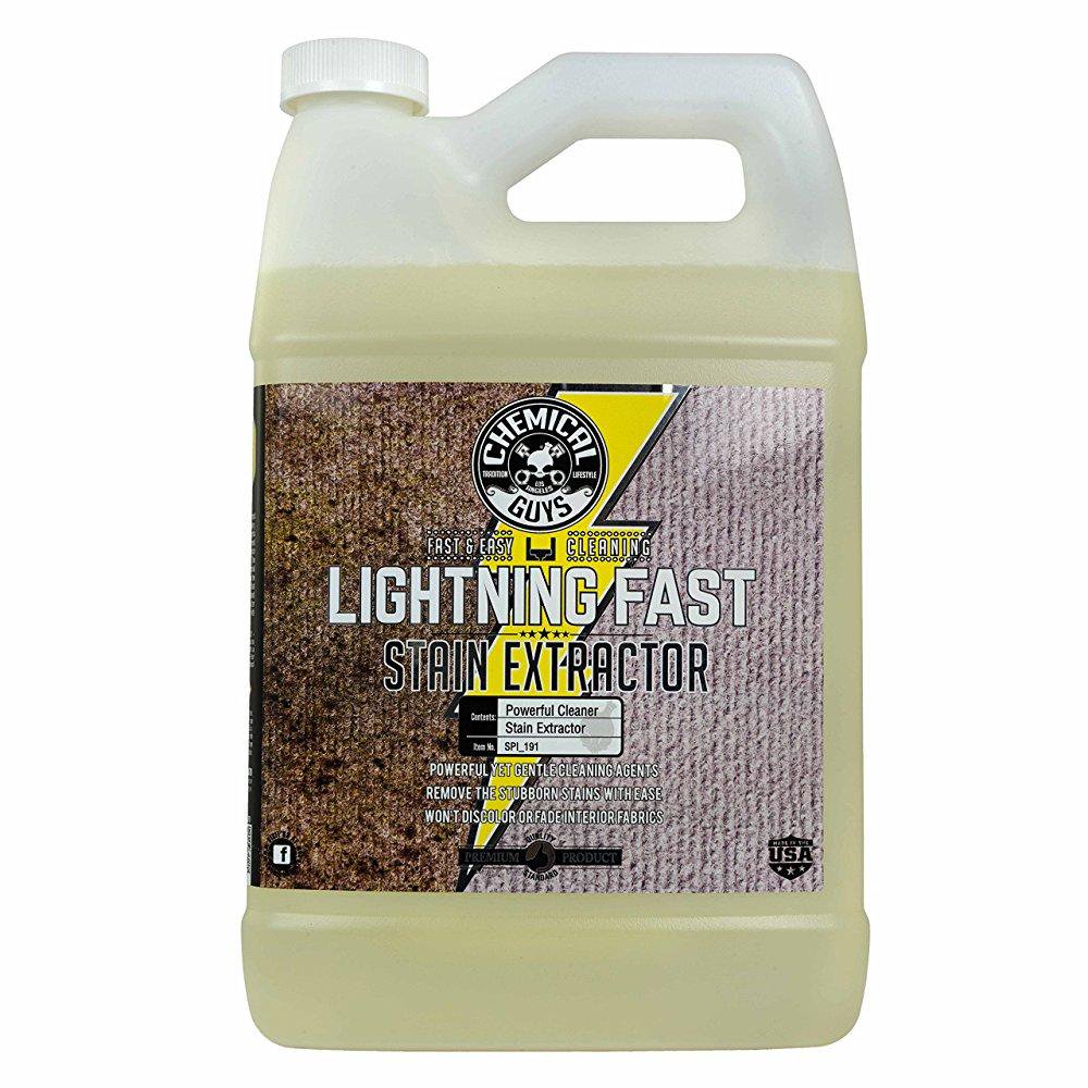 chemical guys spi_191 lightning fast carpet and upholstery stain extractor (1 gal)