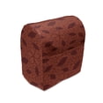 thumbnail image 1 of Burnt Orange Stand Mixer Cover, Leafage Pattern with Victorian Lace Design Inspired Flower Petals, Kitchen Appliance Organizer Bag Cover with Pockets, 5 Quarts, Burnt Orange Burgundy, by Ambesonne, 1 of 4