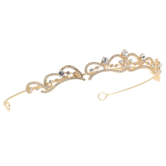 Birthday Tiara for Women Wedding Hair Accessories Bridal Headwear Miss Bride