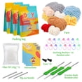 thumbnail image 4 of YOPTOP Beginners Crochet Kit  3 Pack Cute Small Animals Kit for Beginers and Experts  All in One Crochet Knitting Kit  Step-by-Step Instructions Video  Crochet Starter Kit for Beginner DIY, 4 of 7