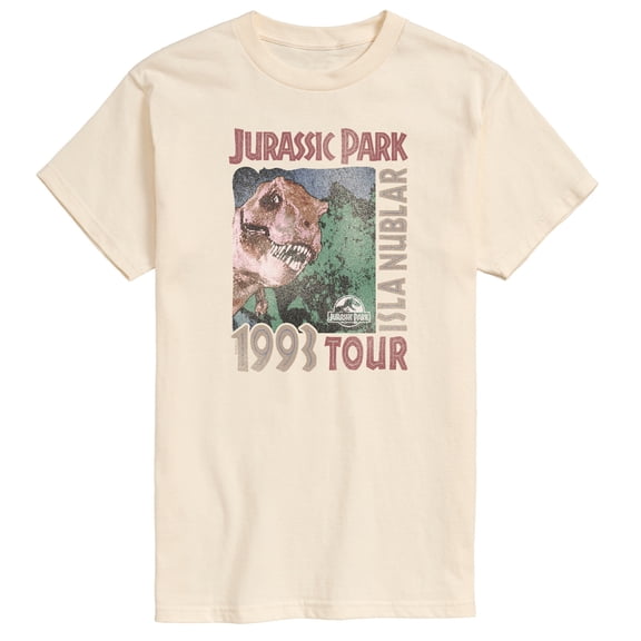 Jurassic Park - Isla Nublar 1993 Tour Short Sleeve Graphic T-Shirt