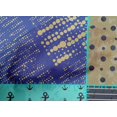 thumbnail image 5 of oneOone Cotton Cambric Aqua Blue Fabric Nautical Sewing Material Print Fabric By The Yard 56 Inch Wide, 5 of 6
