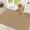 Camel-2'8" x 4' (Rectangular), variant on Indoor Door Mat 32"x48" Non Slip Front Welcome Mats Washable Shoe Dirt Trapper For Entryway Low Profile Kitchen Carpet Entrance Hallways Dogs