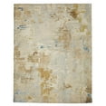 thumbnail image 2 of Sparx Marble Gold And Beige Washable Modern Rug 6'X9', 2 of 5