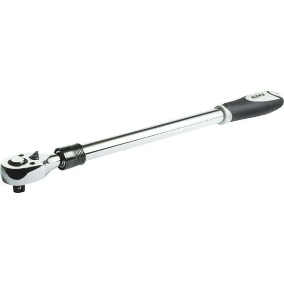 Klutch Extra-Long Extendable Ratchet, 1/2in. Drive, 18in. 1/2 to 24in. Range