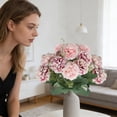 thumbnail image 4 of ddioayh Artificial Flower 35cm Real-Like Chrysanthemum for Home Decoration Wedding Party Office Shop Garden Wall Decor, 4 of 6