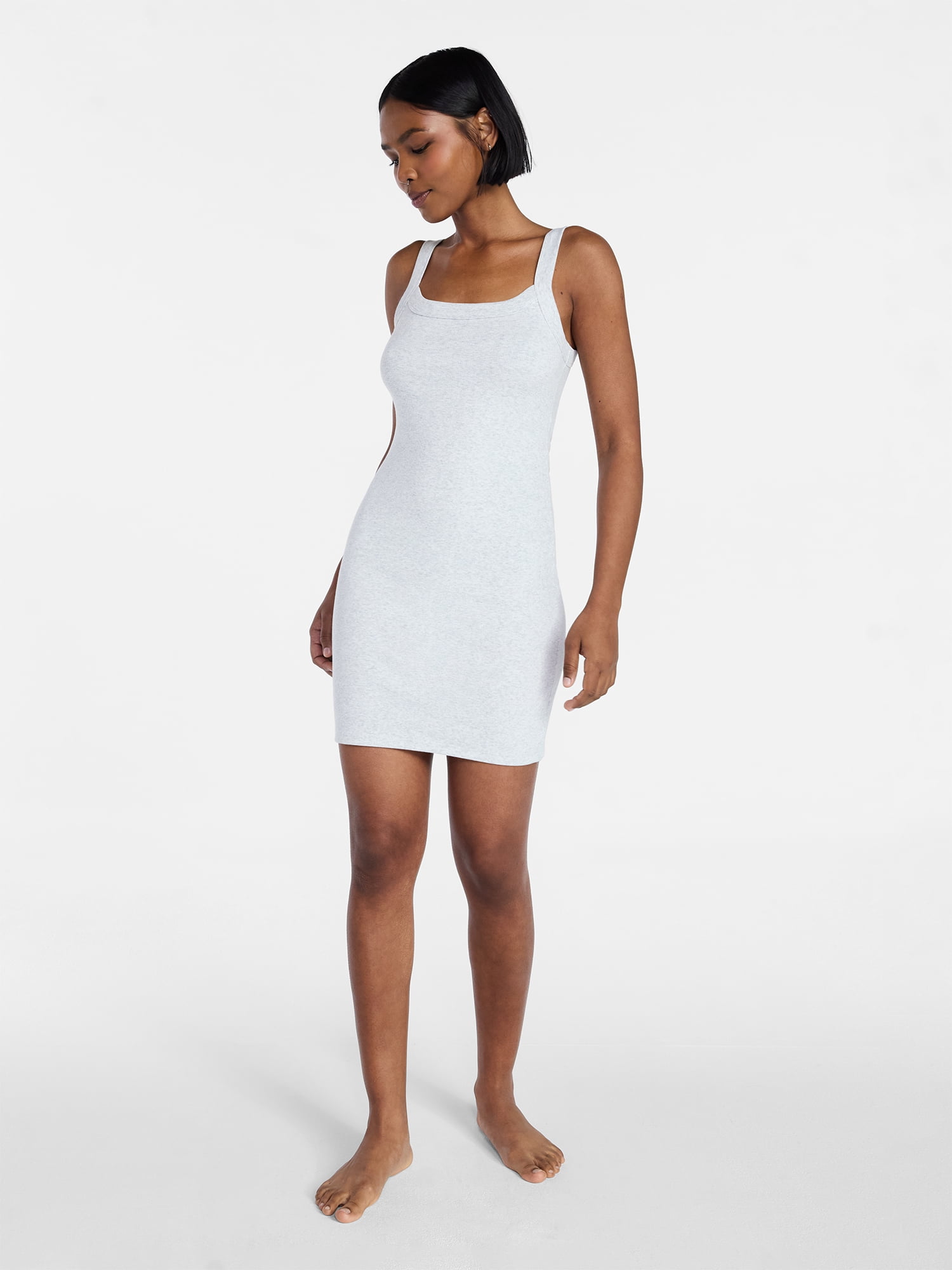 No Boundaries Sleep Rib Slip, Women's XXS-3X