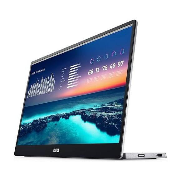 DELL MONITOR PORTATIL 14" FHD 60HZ USB-C GRIS P1424H