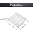 thumbnail image 2 of HUGFEGWE 4 x AA/AAA Battery Storage Case Holder Organizer Box Transparent U2536-19539, 2 of 6
