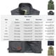thumbnail image 2 of Ceisia Men's Relaxed Fit Stand Collar Multi-Pocket Utility Vest Outdoor Fishing Travel Gilet Army Green L Gifts, 2 of 7