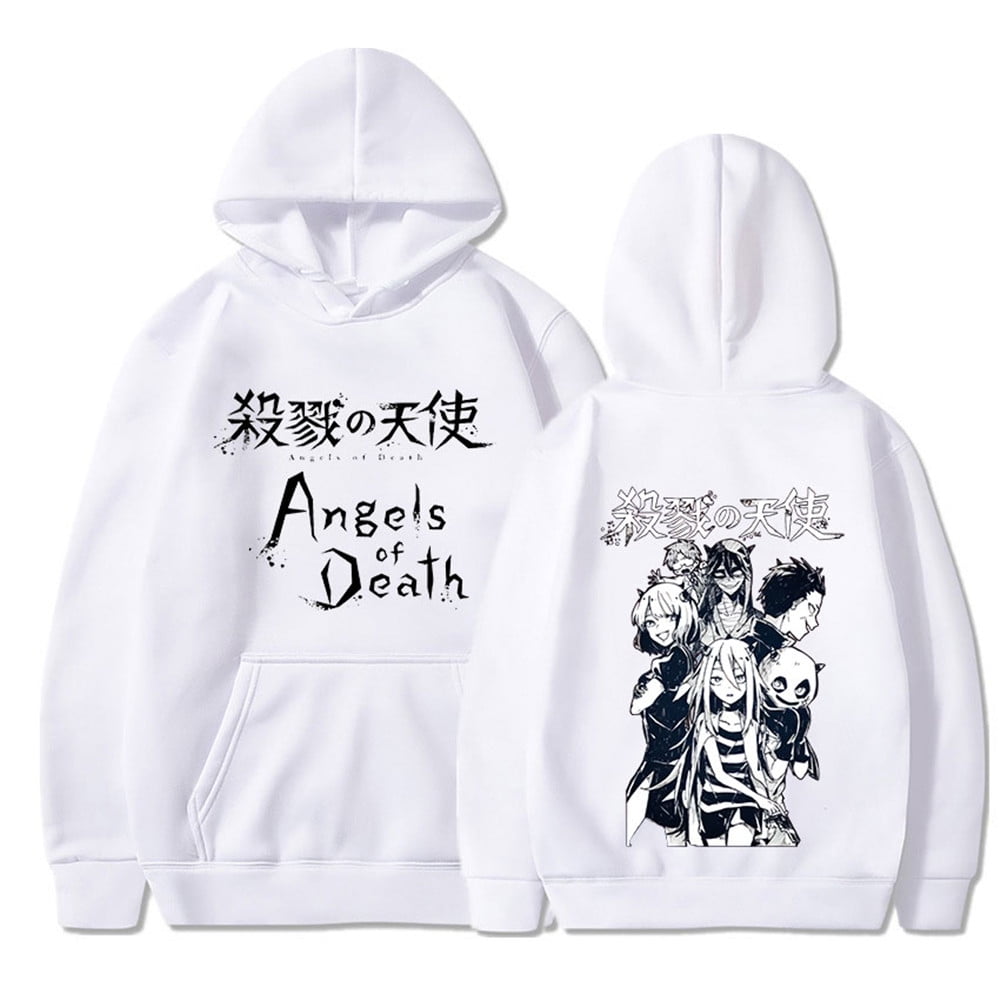 Angel of Death Hoodie Japanese Anime Sweatshirt Unisex Long Sleeve Cosplay  Pullover 