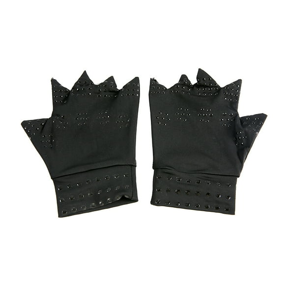 1 Pair Elastic Fingerless Gloves Heal Joints Pain Easement Therapy Health Care Tool
