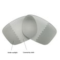 thumbnail image 3 of Walleva Transition/Photochromic Polarized Replacement Lenses for Oakley Sliver OO9262 Sunglasses, 3 of 6