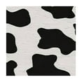 thumbnail image 4 of HAOXIT  Cow Skin Tablecloth Square Black White Spots Plaque Print Cow Waterproof Wipeable Table Cloth Cover Table Pad Cover for Dining Room Fitted Table 40*40, 4 of 8