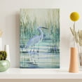 thumbnail image 3 of WFSposter Animal Wall Art Abstract Painting for Decor Rustic Yellow Blue Heron Bird Canvas Artwork Bedroom Living Room Office Wall, 3 of 7