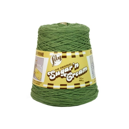 Lily Sugar'N Cream Yarn, 14 Oz, Cone, Sage