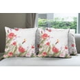 thumbnail image 6 of Ambesonne Spring Throw Pillow Cover 4 Pack, Floral Botany, 24", Multicolor, 6 of 7