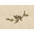thumbnail image 1 of Ahgly Company Machine Washable Indoor Rectangle Transitional Moccasin Beige Area Rugs, 8' x 10', 1 of 7