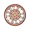 thumbnail image 1 of stanreset 11 inch Retro Wall Clock Decorative Non Ticking for Office Home Copper, 1 of 9